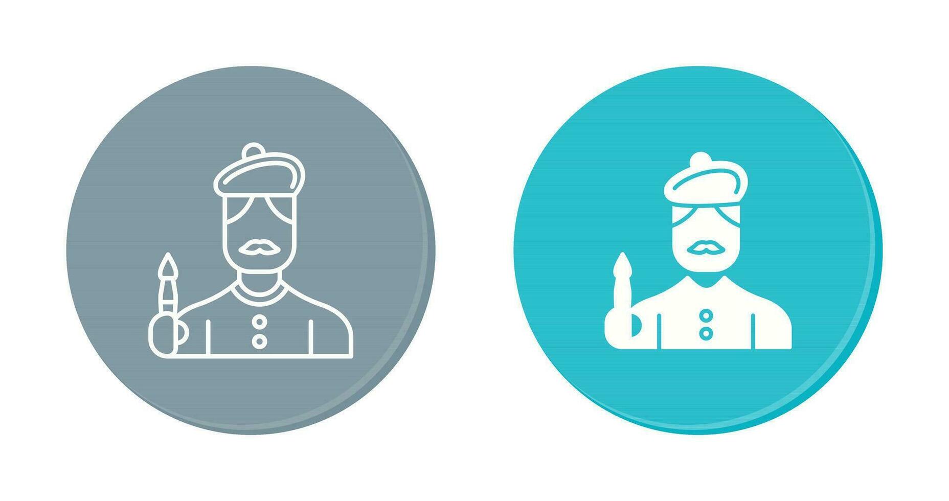 Artist Vector Icon