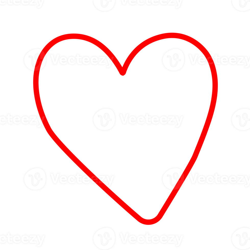red heart ornament png