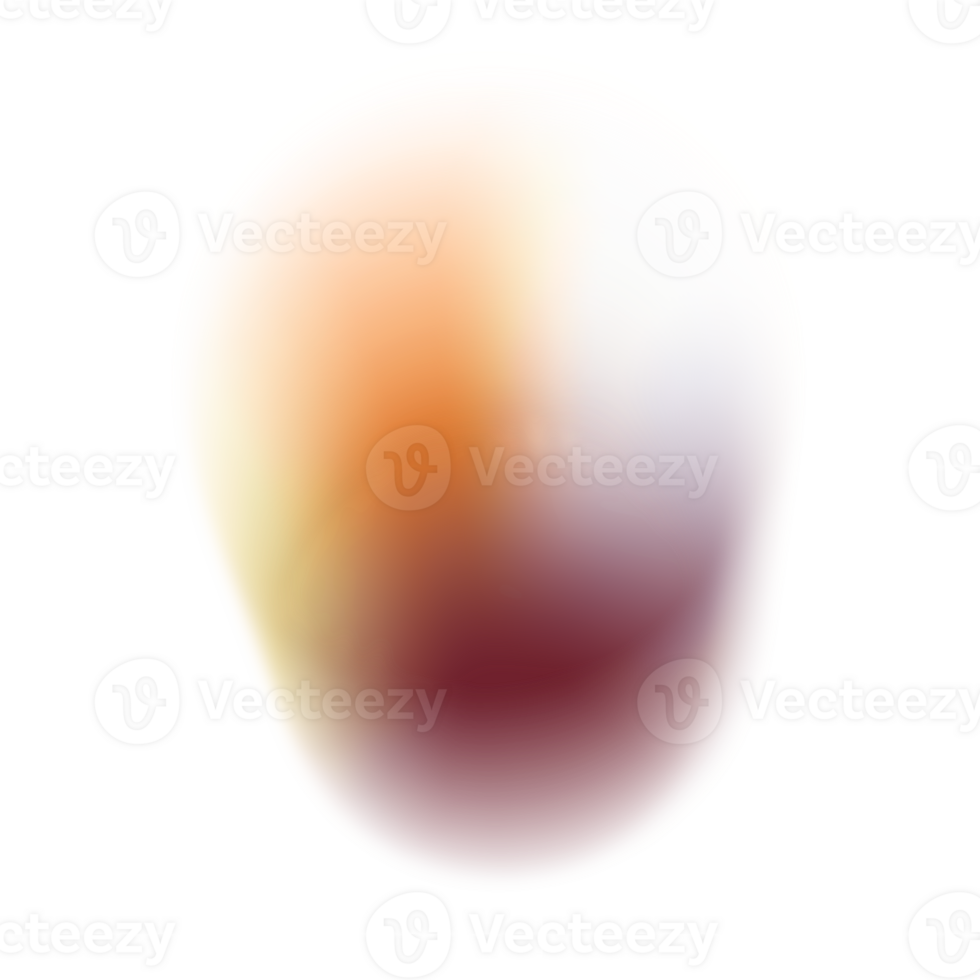 abstract blurry gradient element ornament png