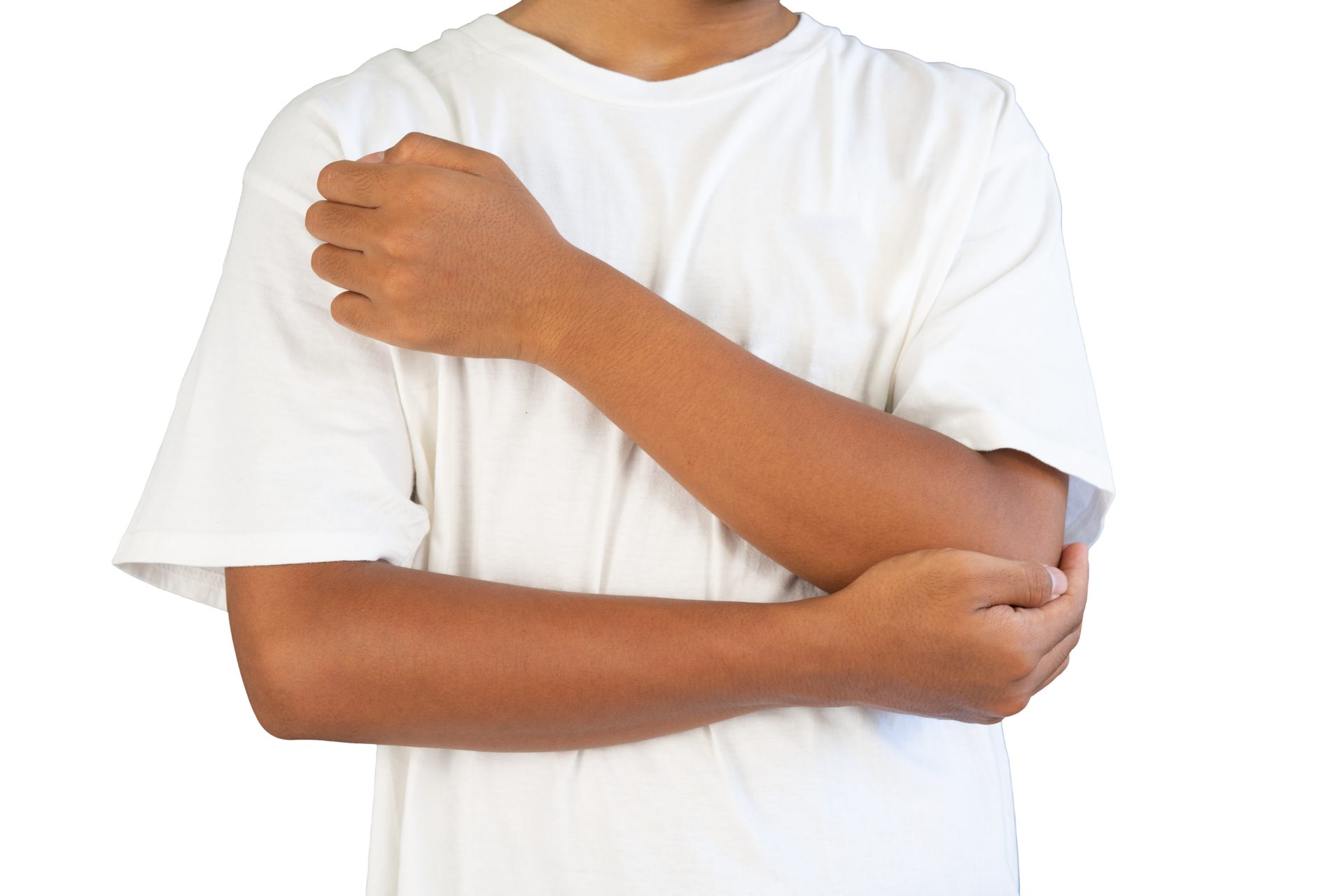 person with elbow pain isolated 24867291 PNG