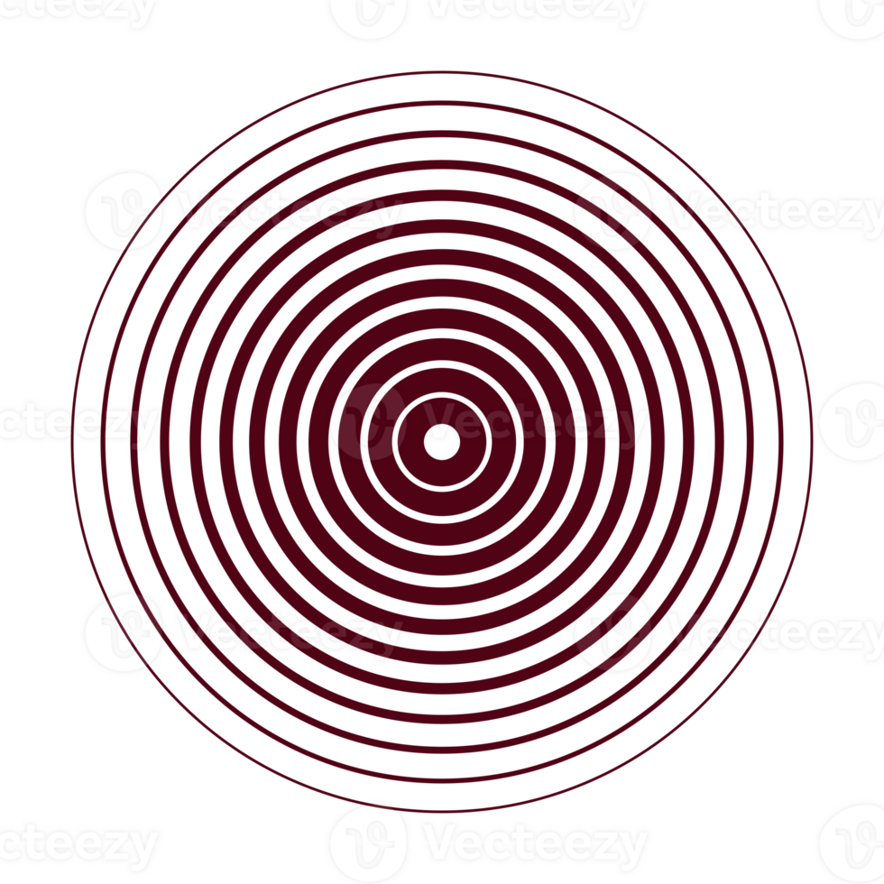 abstract red spiral isolated png