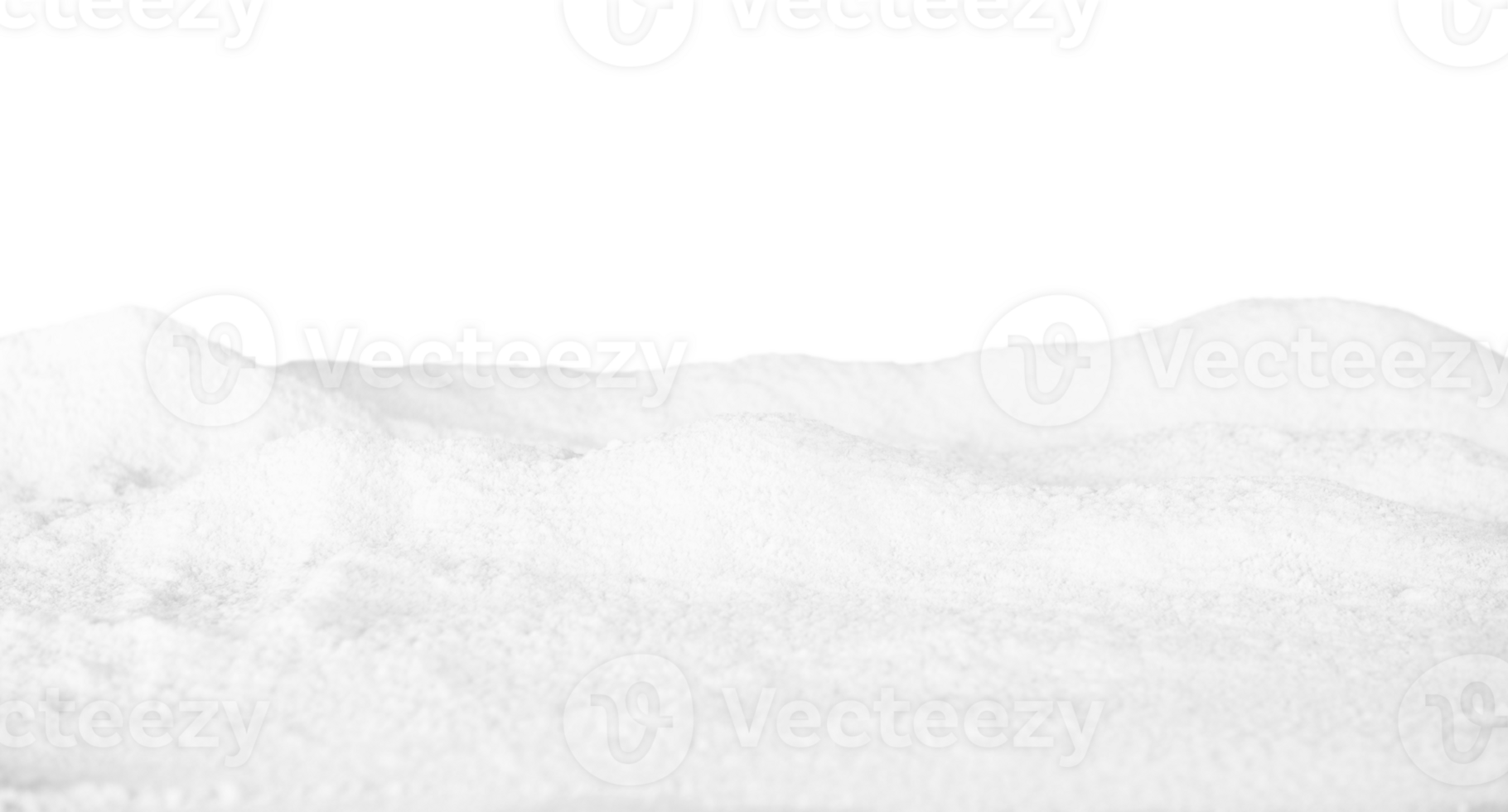 White Snow Overlay isolated for Christmas element png