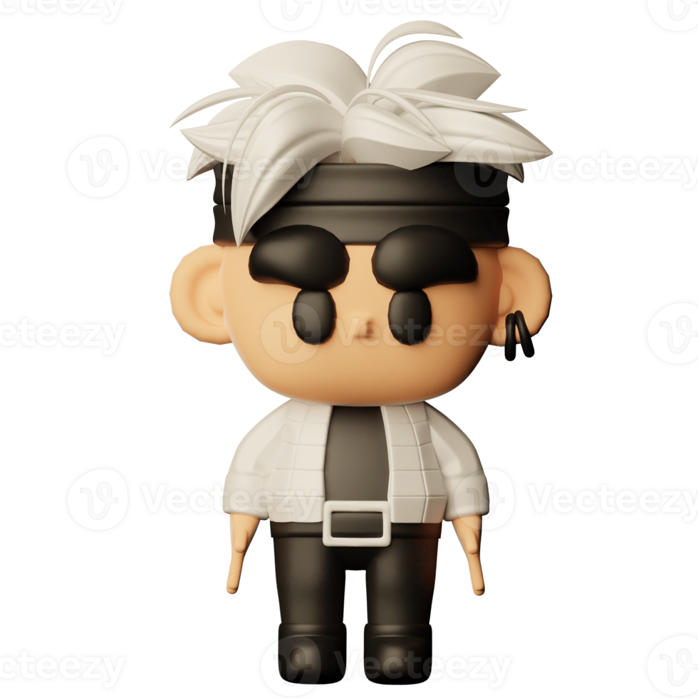 3d design character png