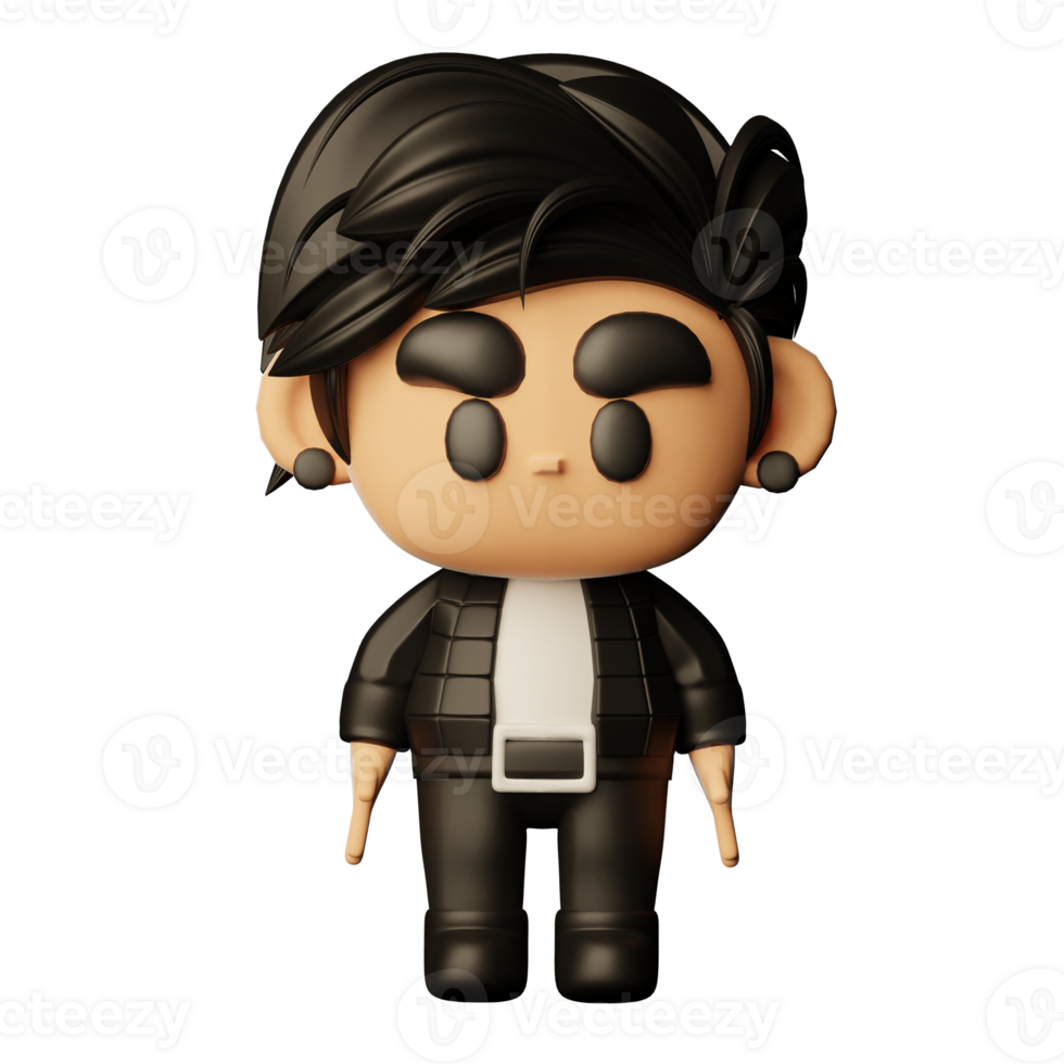 3d design character png