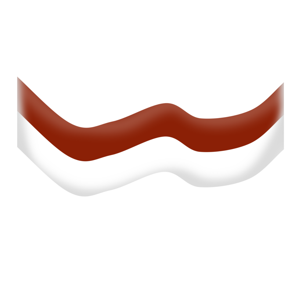 indonesian flag illustration png