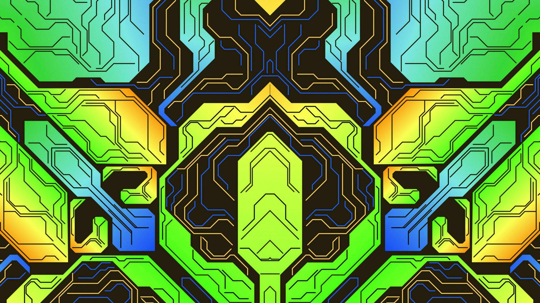 Modern technology circuit abstract background wallpaper photo