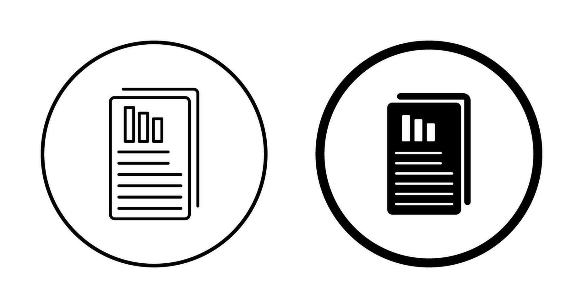 Reports Vector Icon