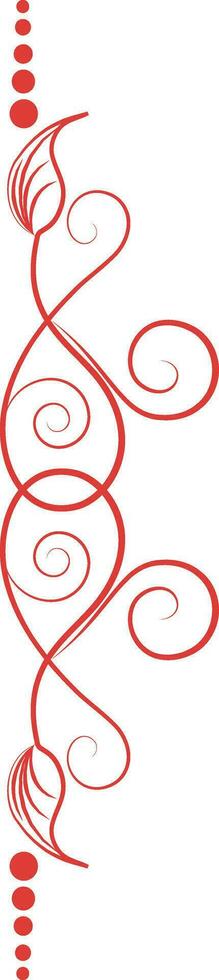 White background decorated floral design. vector