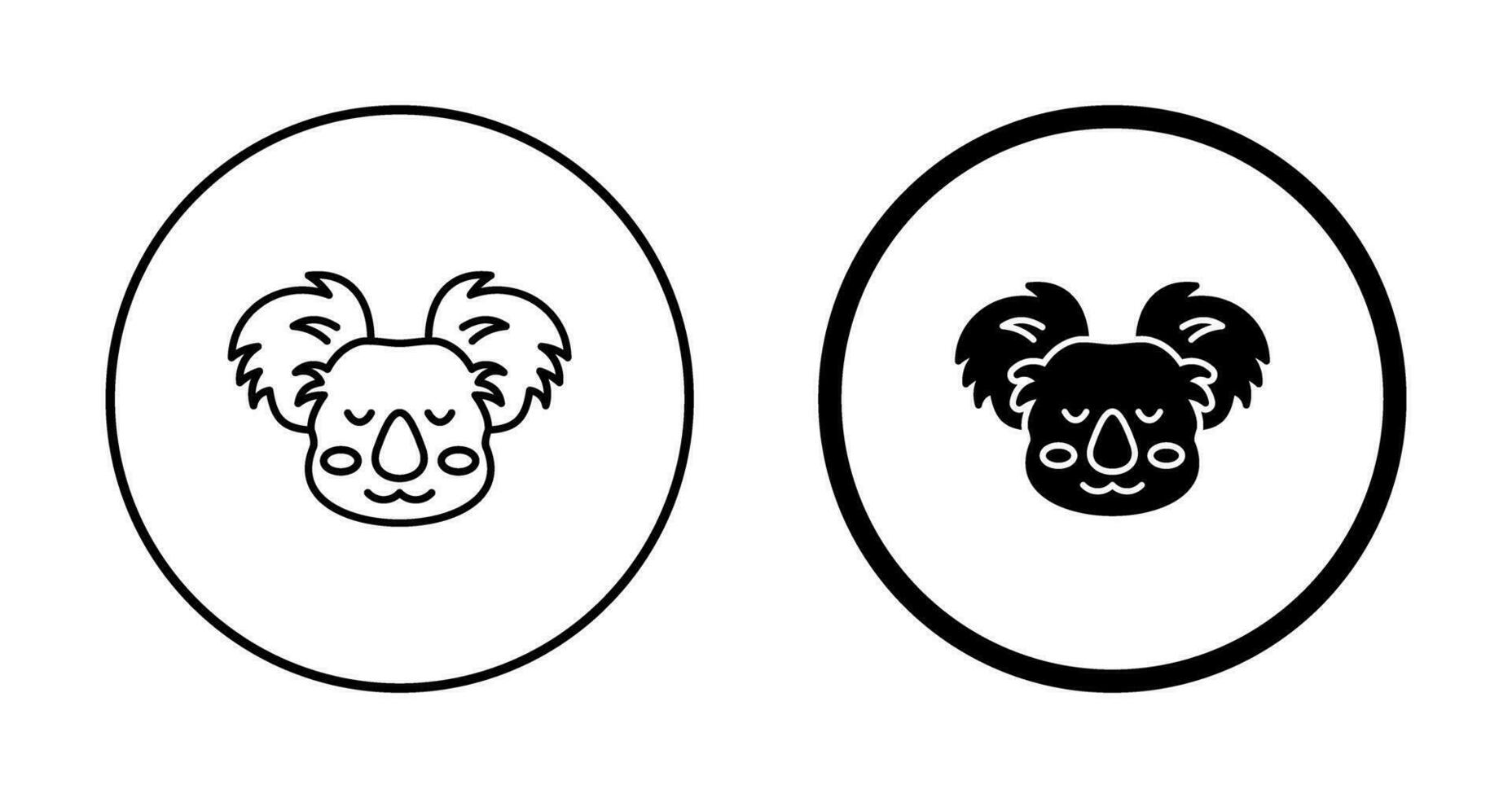 Koala Vector Icon
