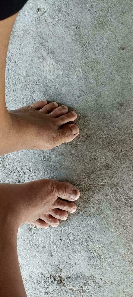 human foot shape photo