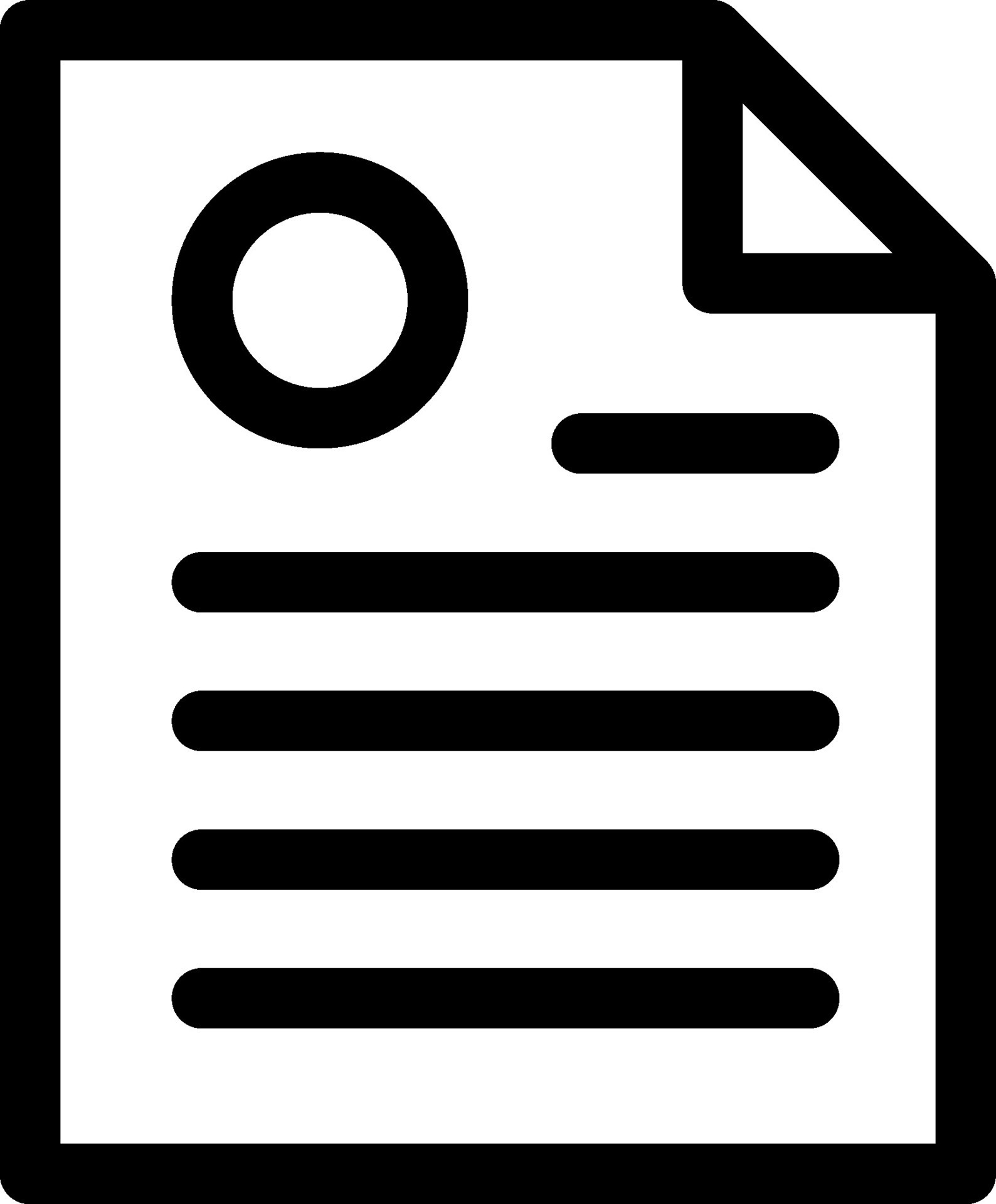 Line art document icon in flat style. 24870105 Vector Art at Vecteezy