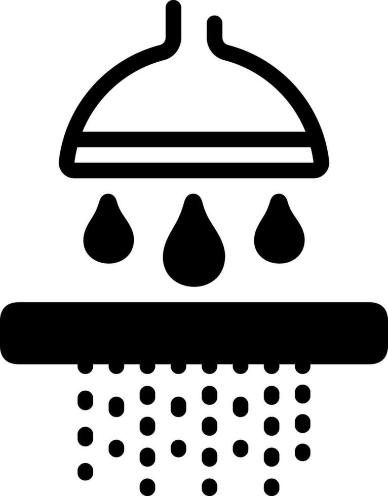 solid icon for permeate vector