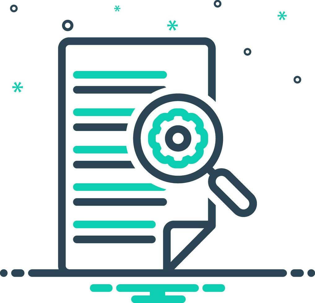 mix icon for source vector