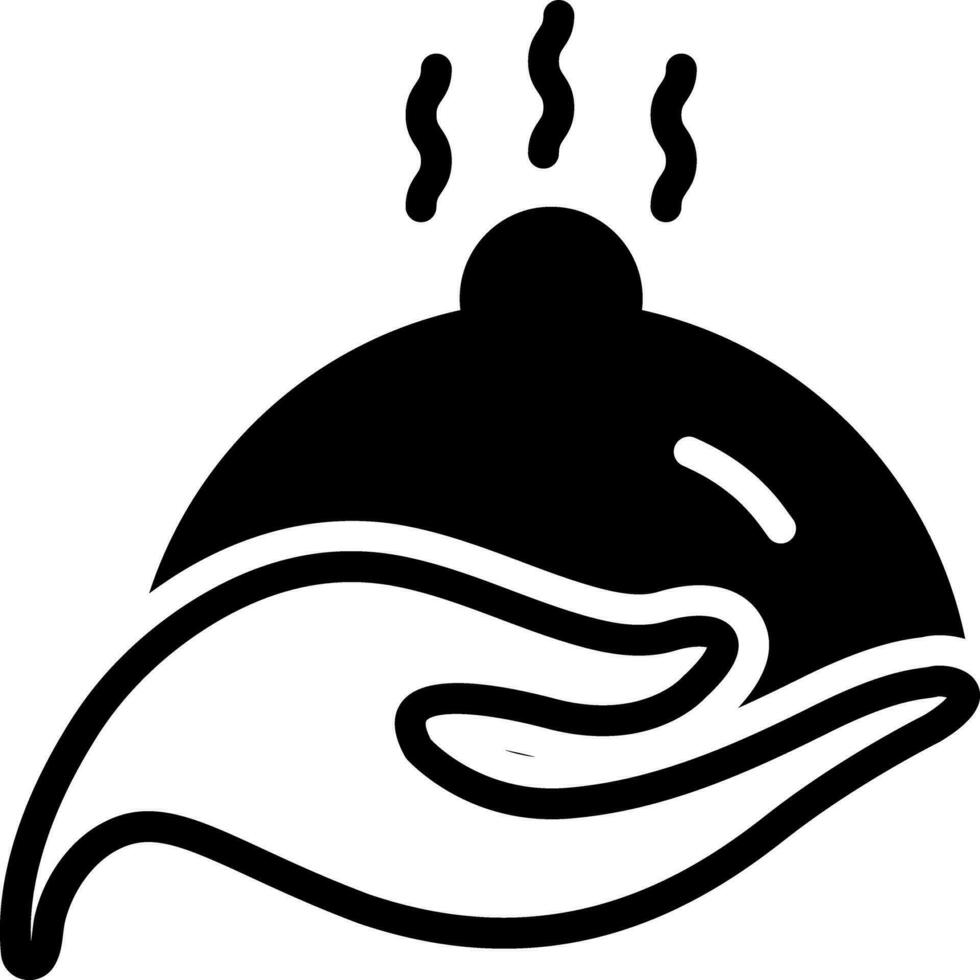 solid icon for nourish vector