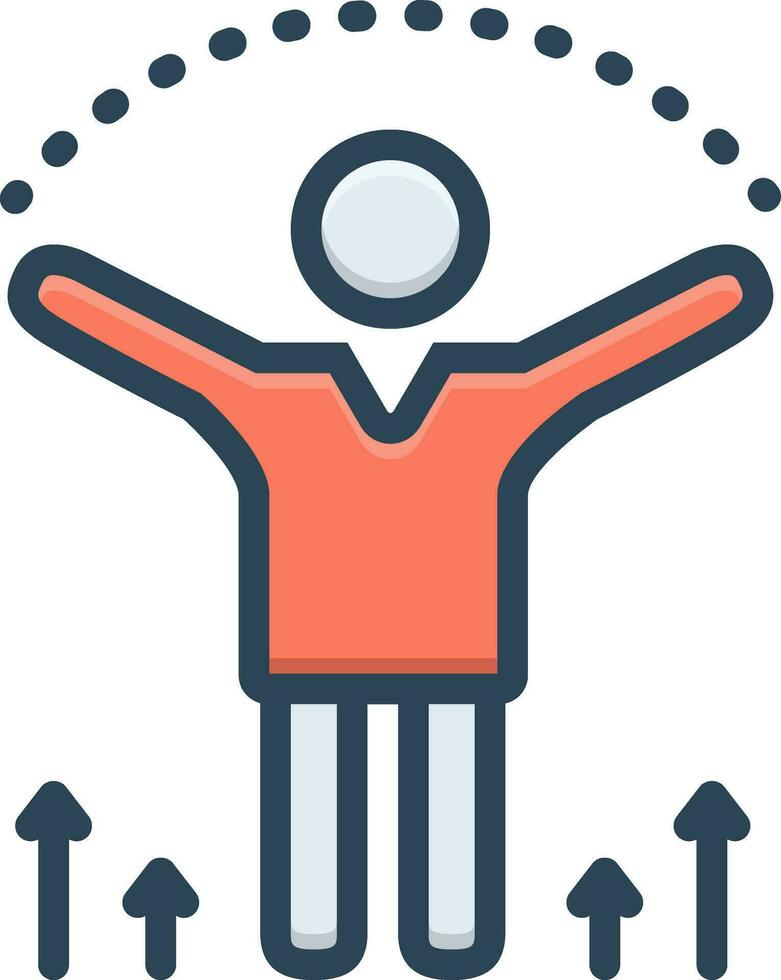 color icon for brash vector
