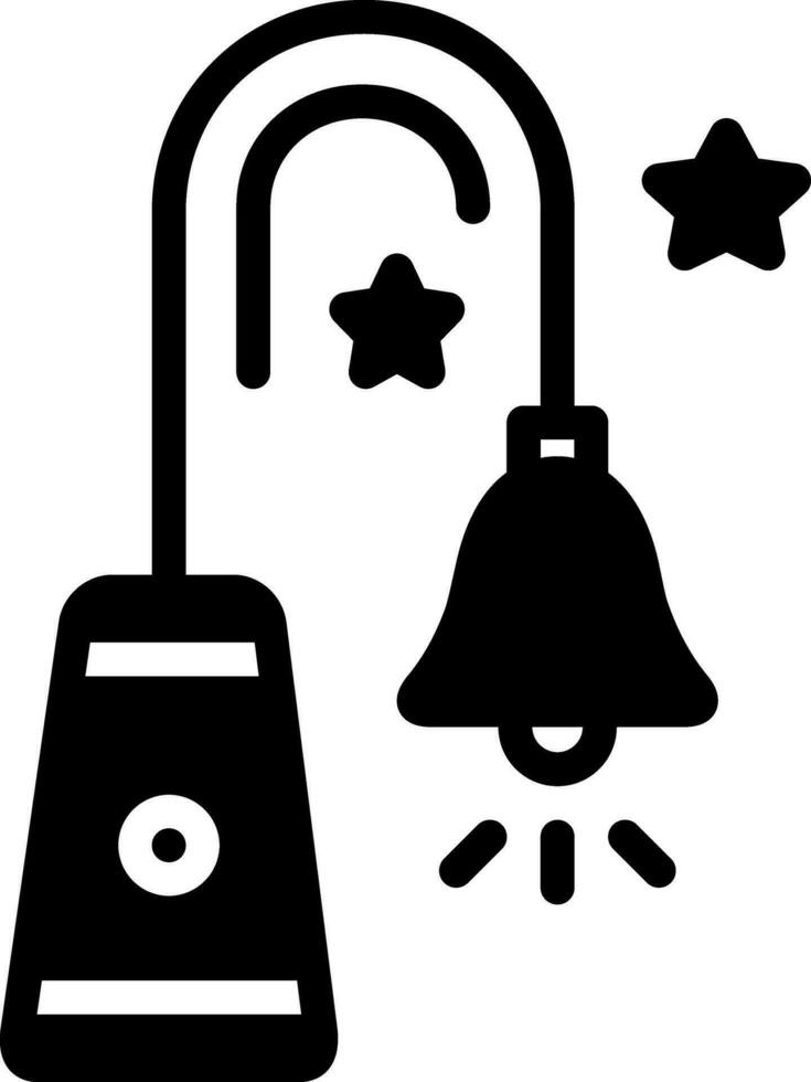 solid icon for bluelight vector