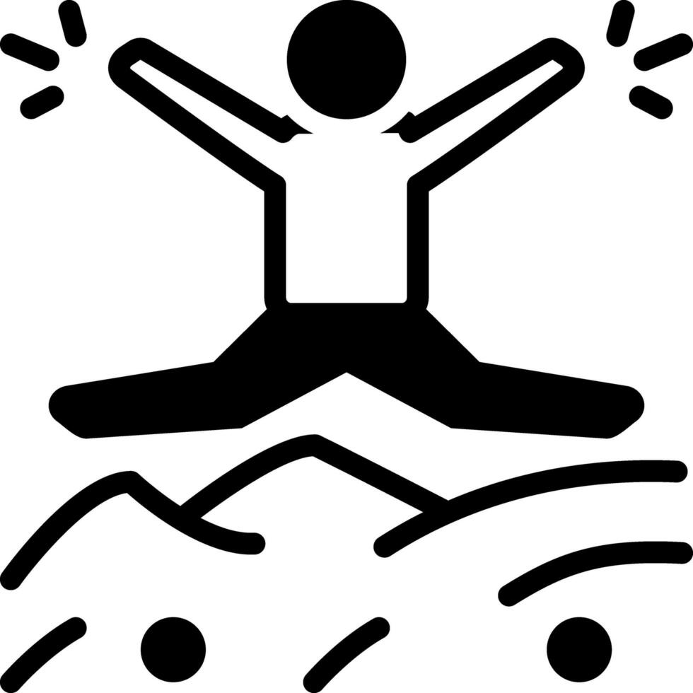 solid icon for impulsive vector