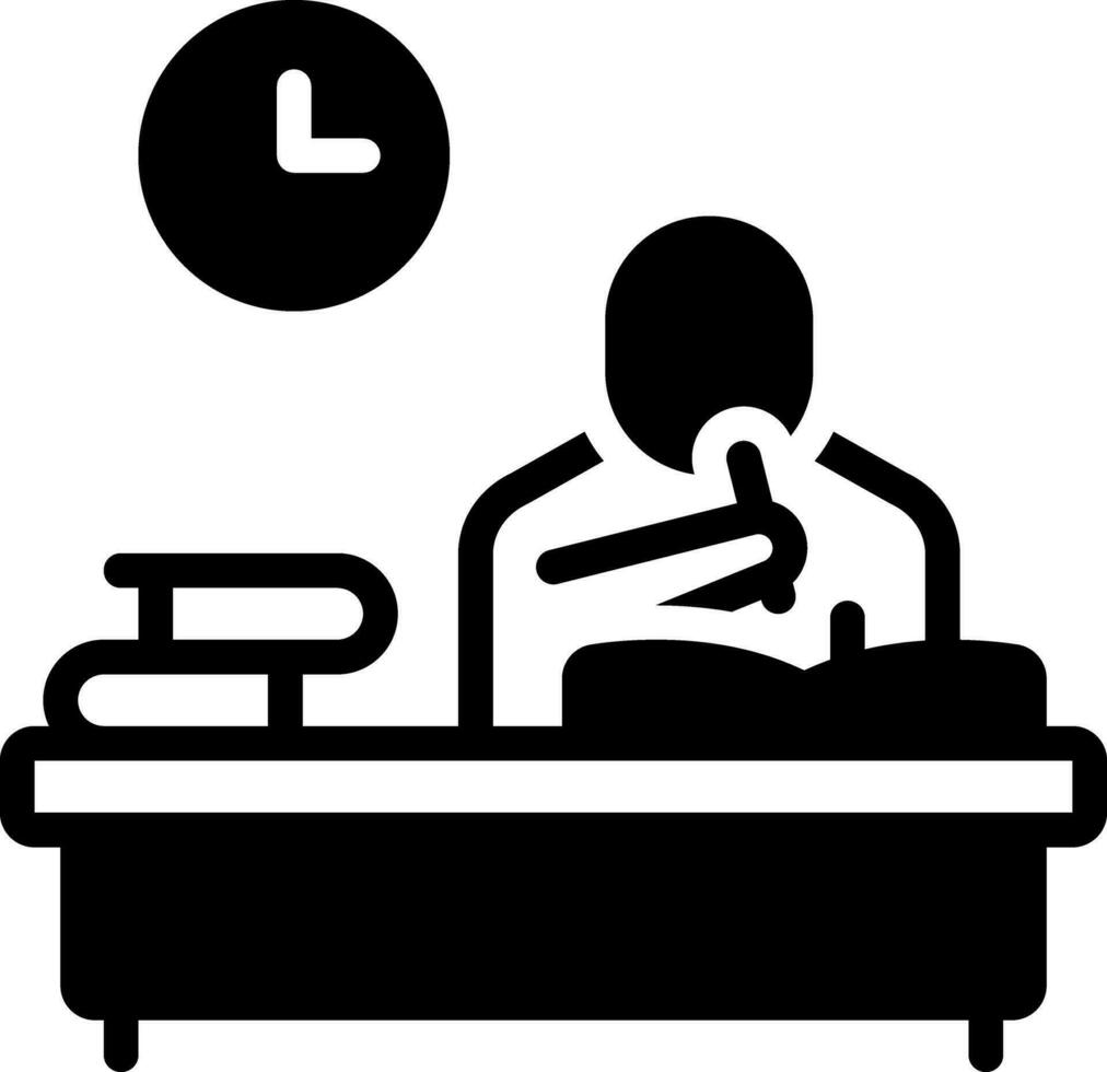 solid icon for author vector