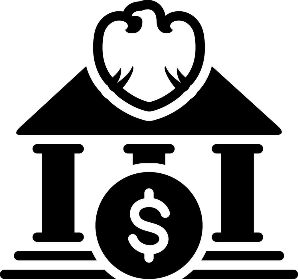 solid icon for barclay vector