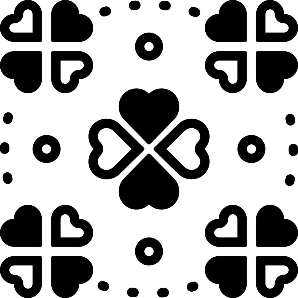 solid icon for fortuitous vector