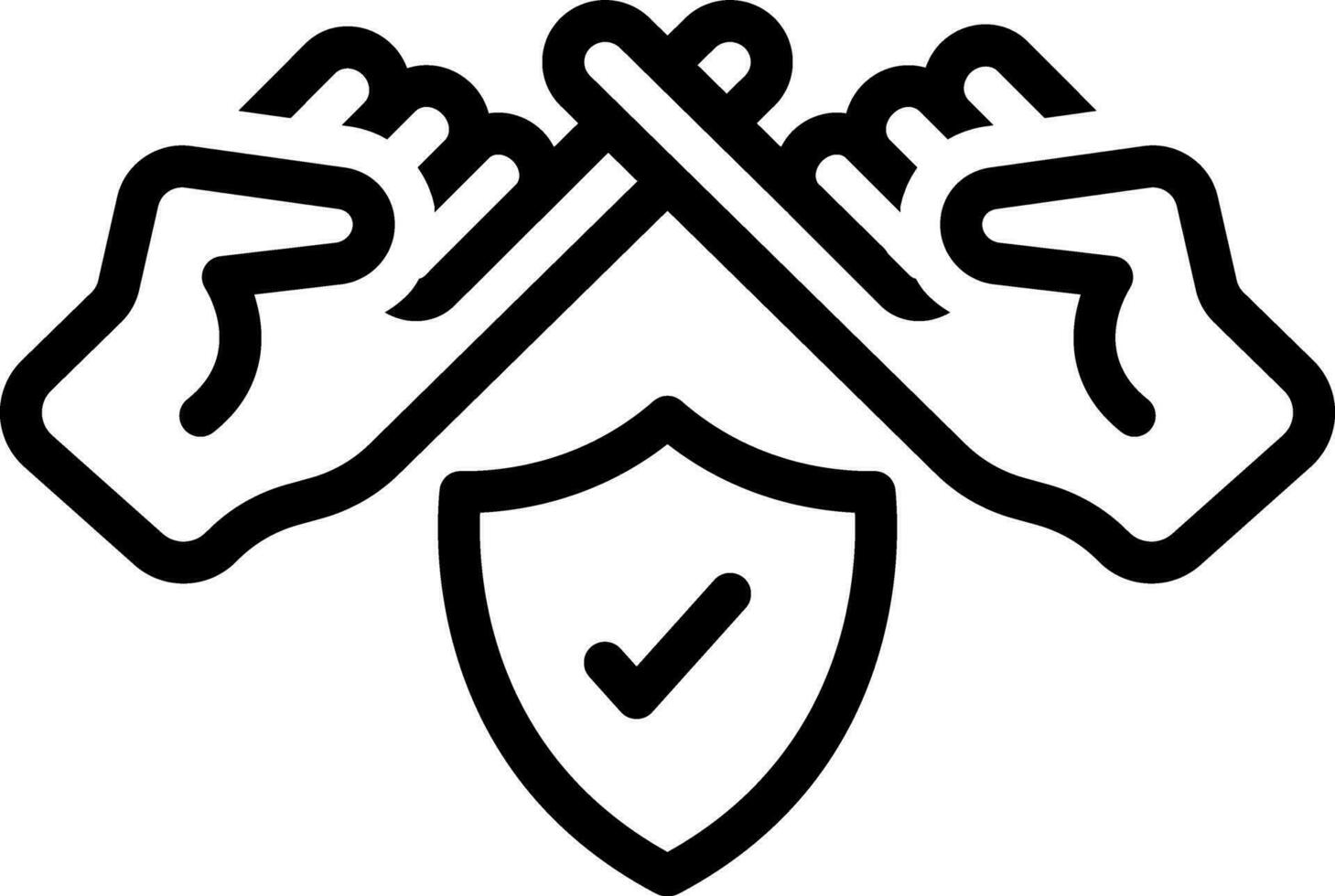 line icon for commitment vector