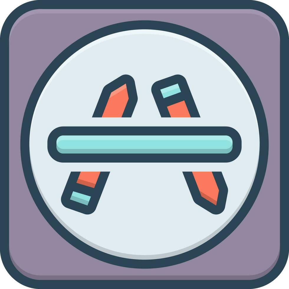 color icon for app store vector