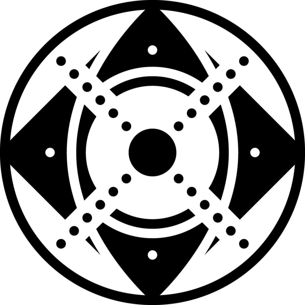 solid icon for sacred vector