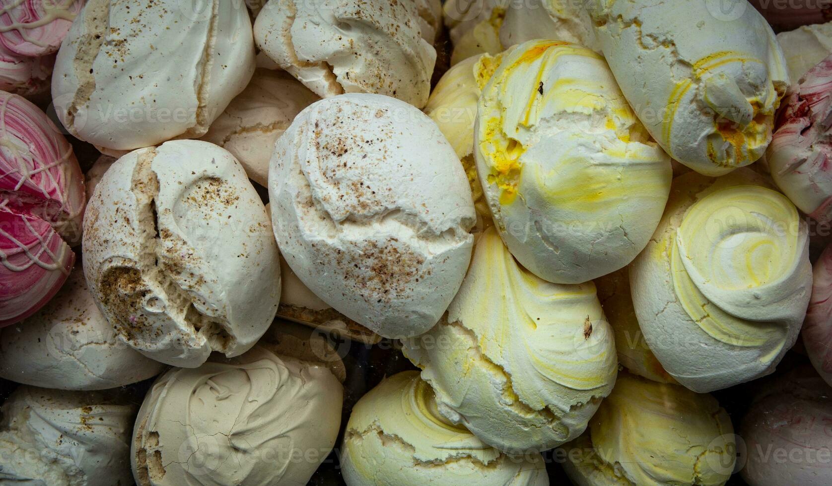 Various Stuffed Meringues photo