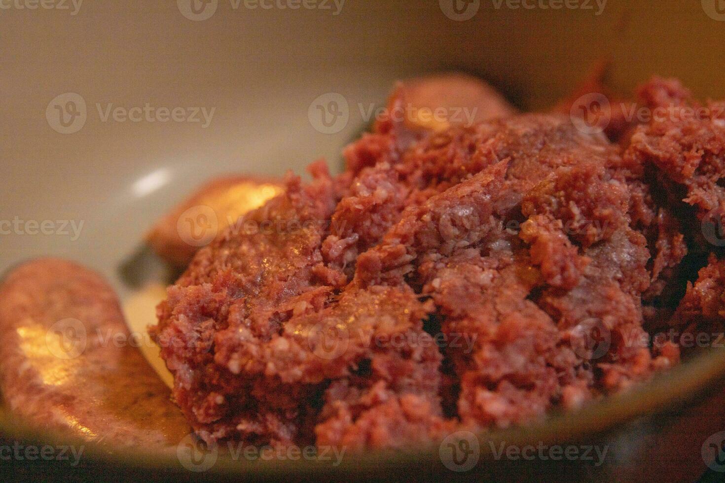 Sausages and Ground Beef photo