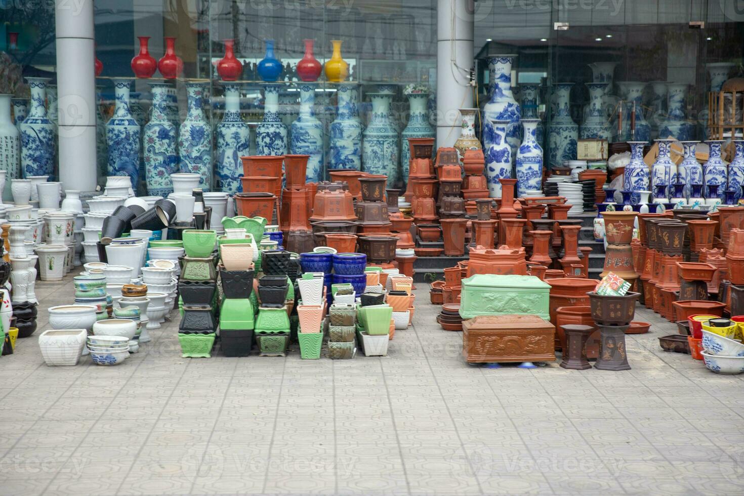 A shop of vases photo