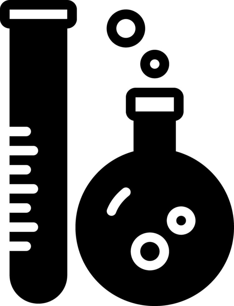 solid icon for patholology vector