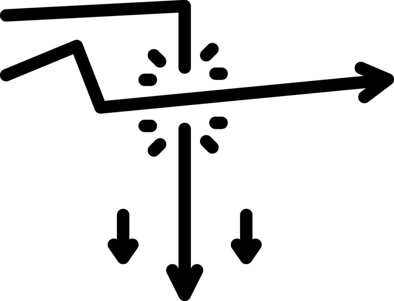 solid icon for disrupting vector