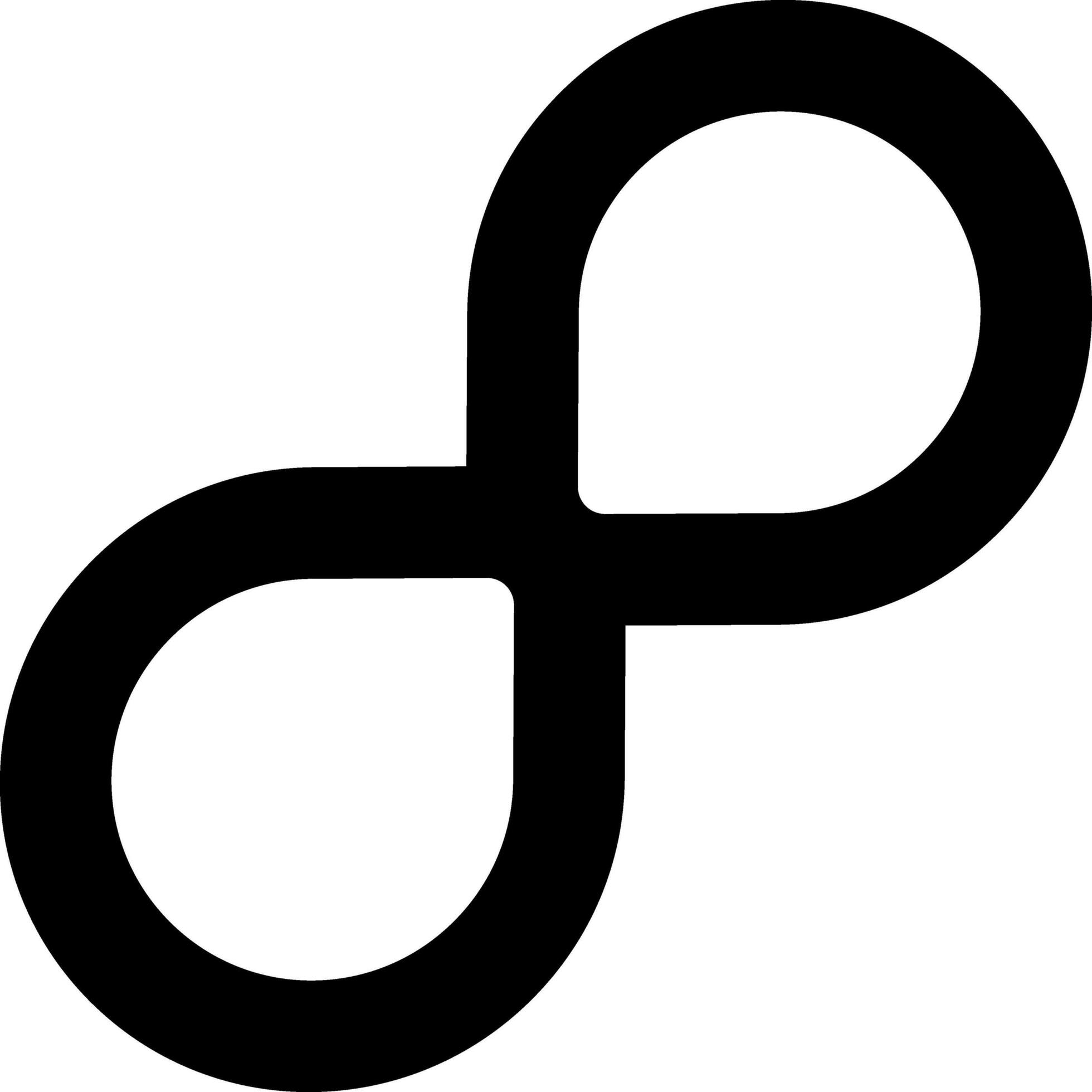 solid icon for infinite 24871729 Vector Art at Vecteezy