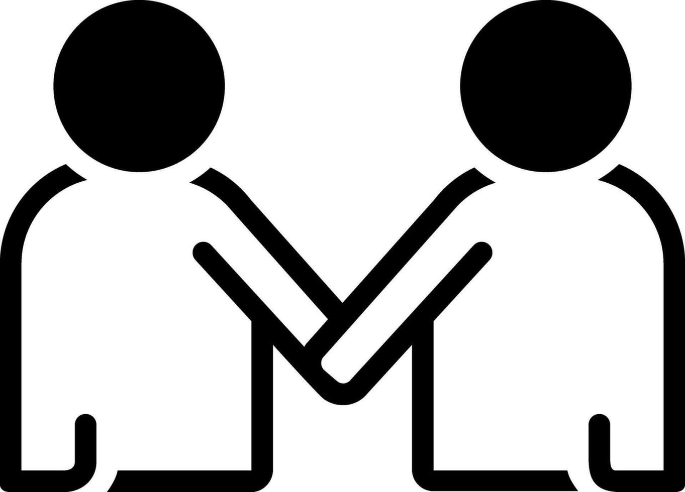 solid icon for mentorship vector