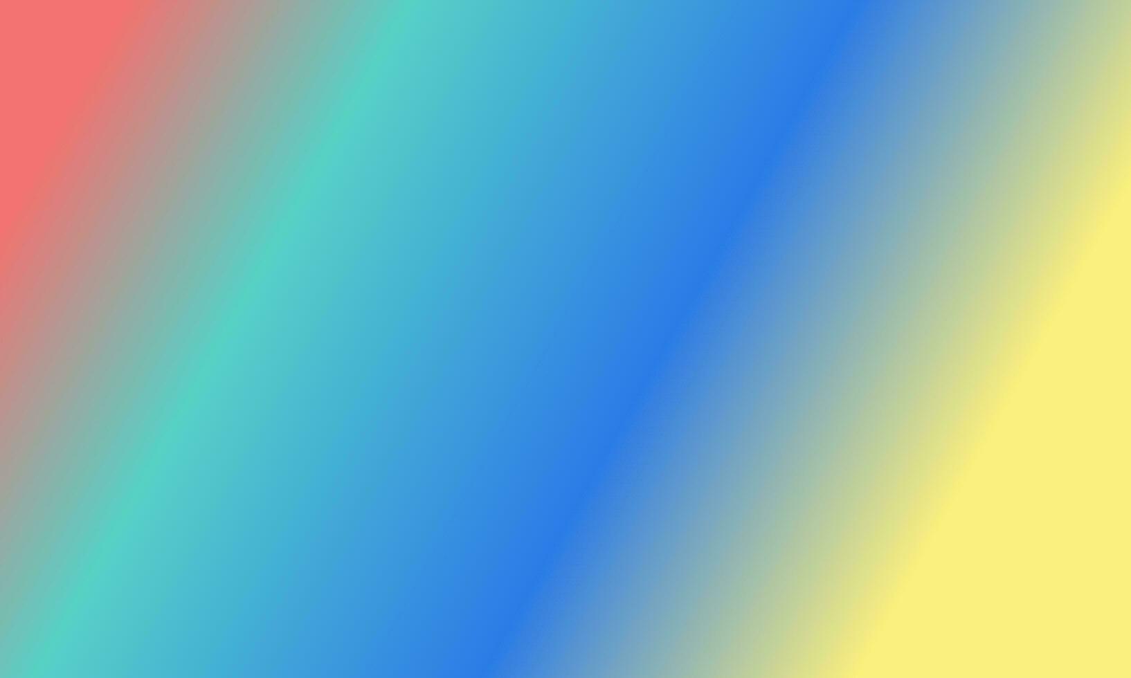 Design simple Cyan,red,yellow and blue gradient color illustration background photo