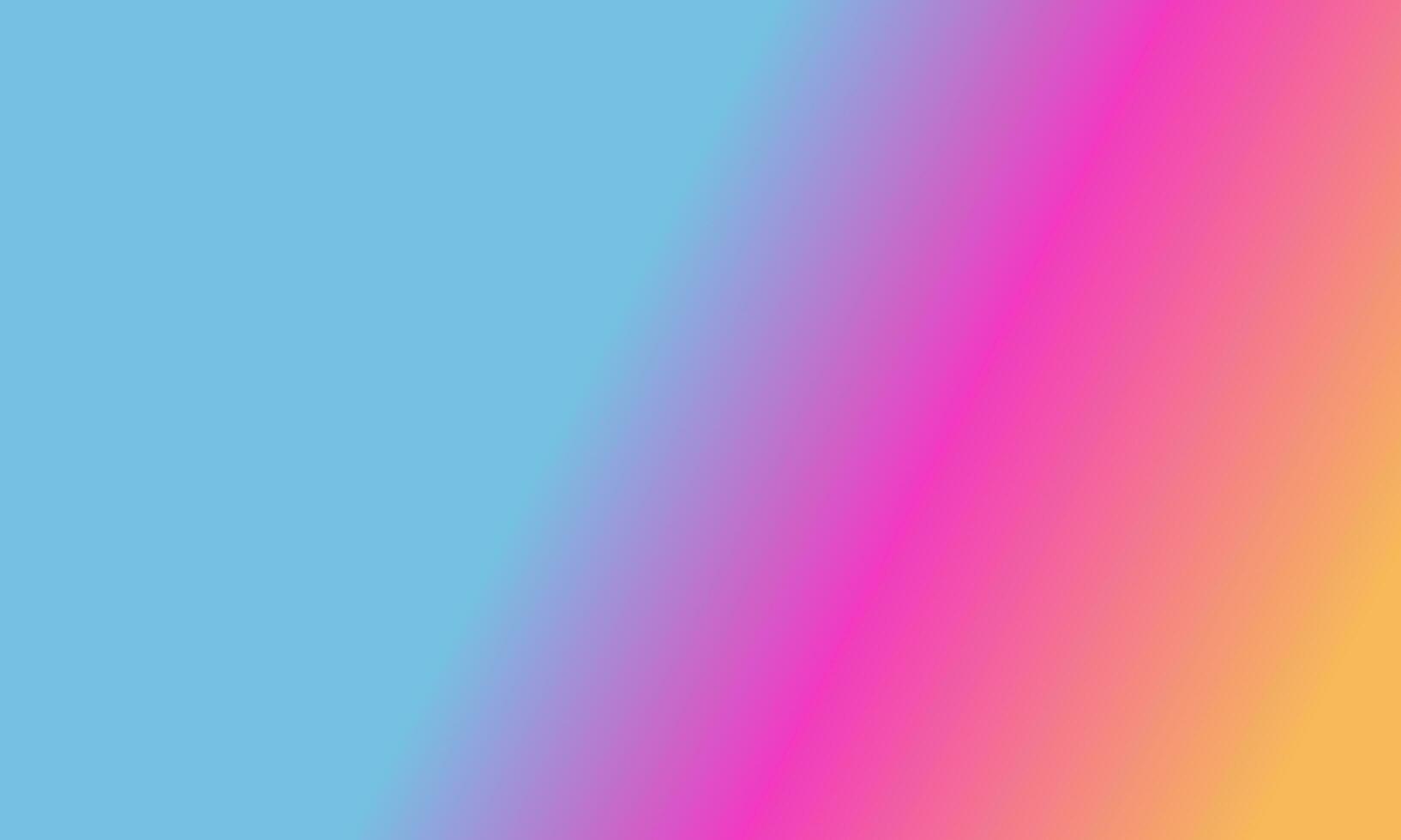 Design simple orange,blue and pink gradient color illustration background photo