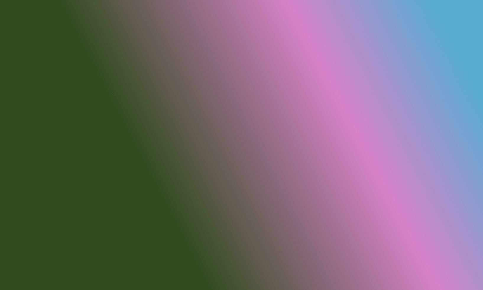 Design simple army green,cyan and pink gradient color illustration background photo