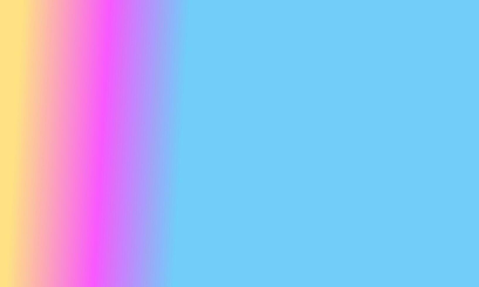 Design simple pink,blue and yellow gradient color illustration background very cool photo