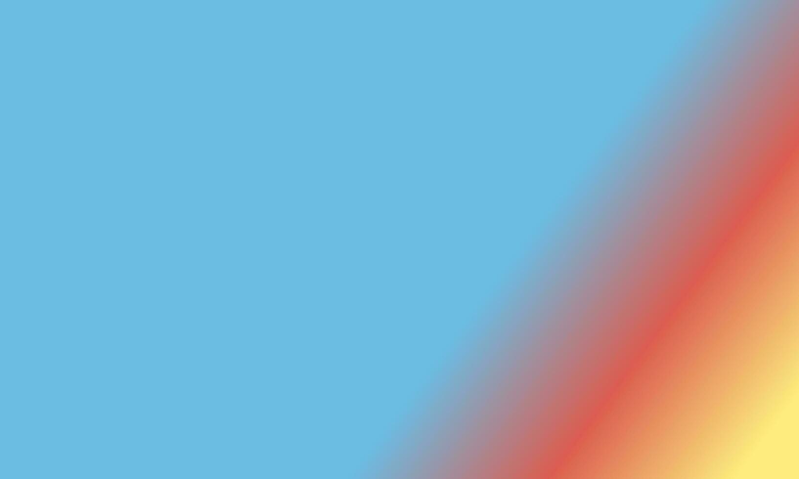Design simple pastel yellow,blue and red gradient color illustration background photo