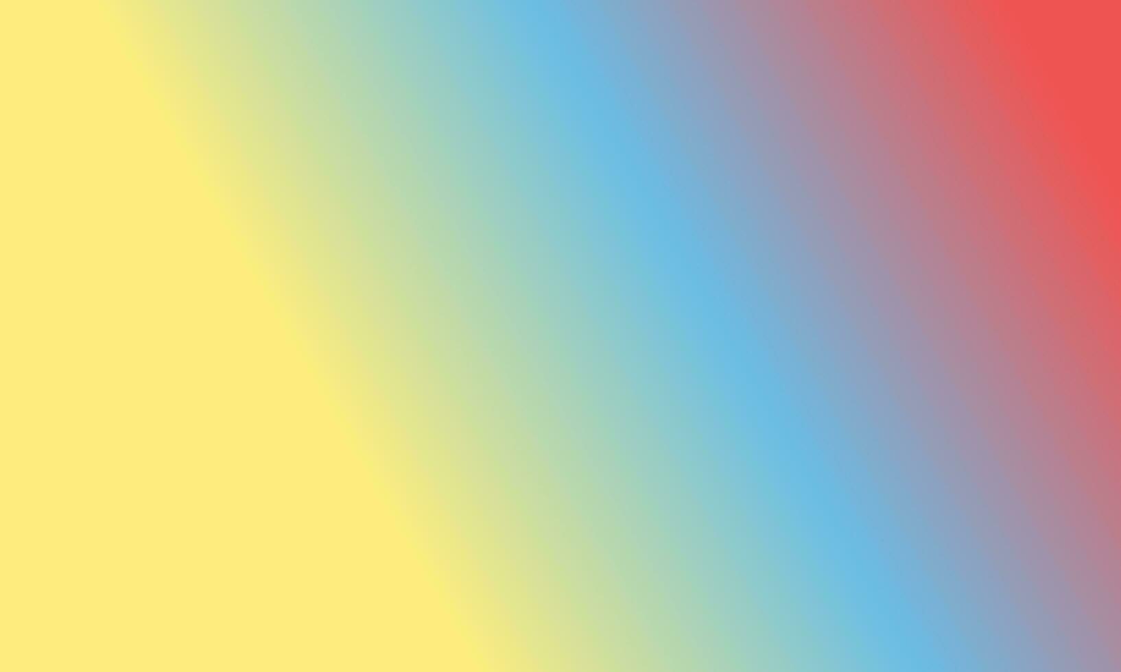 Design simple pastel yellow,blue and red gradient color illustration background photo