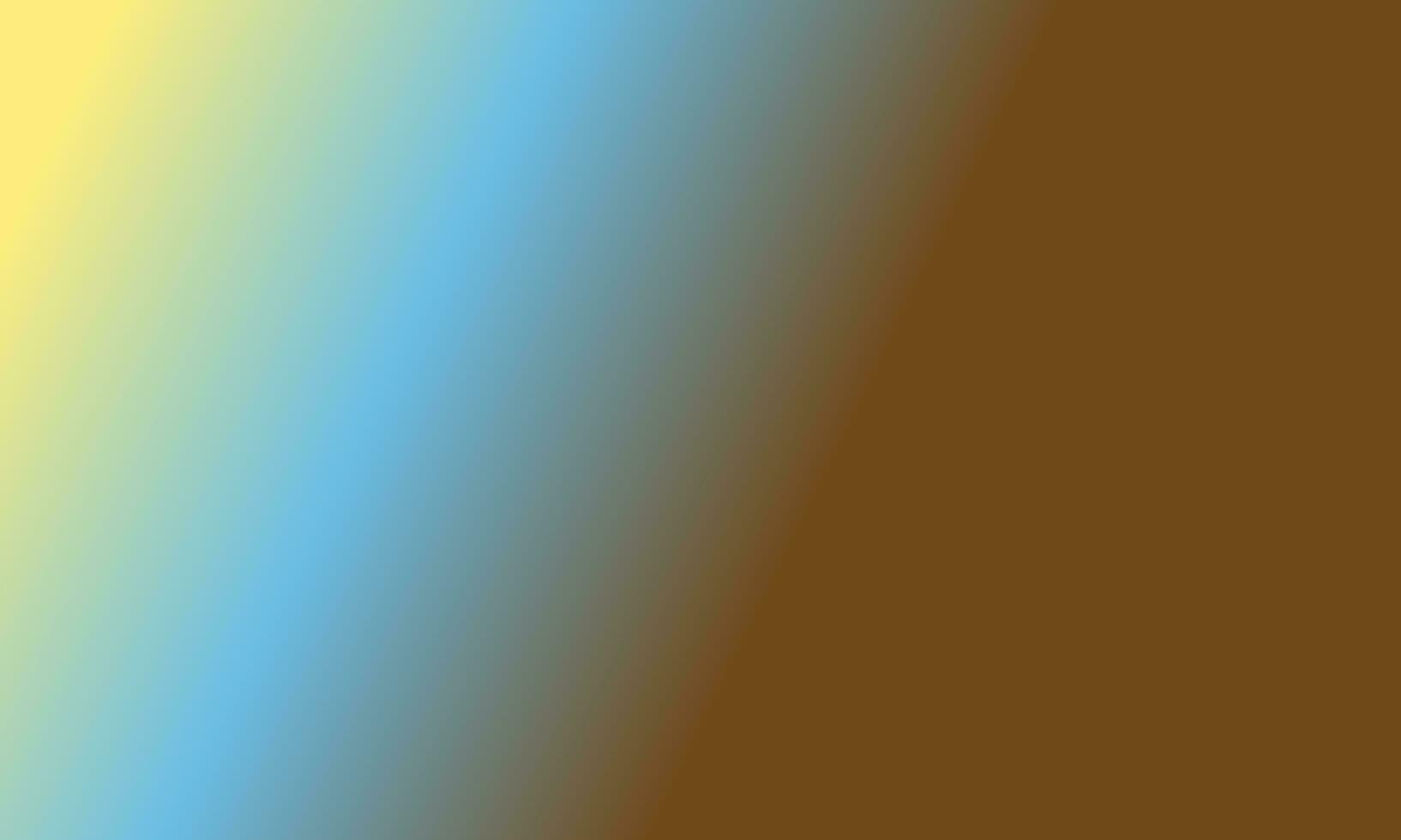 Design simple pastel yellow,blue and brown gradient color illustration background photo
