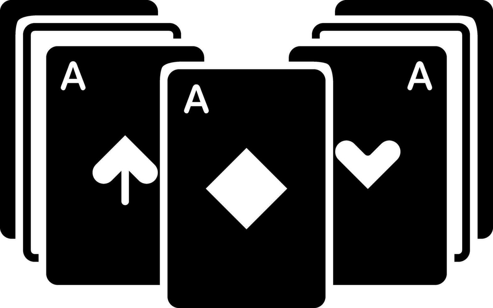 solid icon for blackjack 24874512 Vector Art at Vecteezy