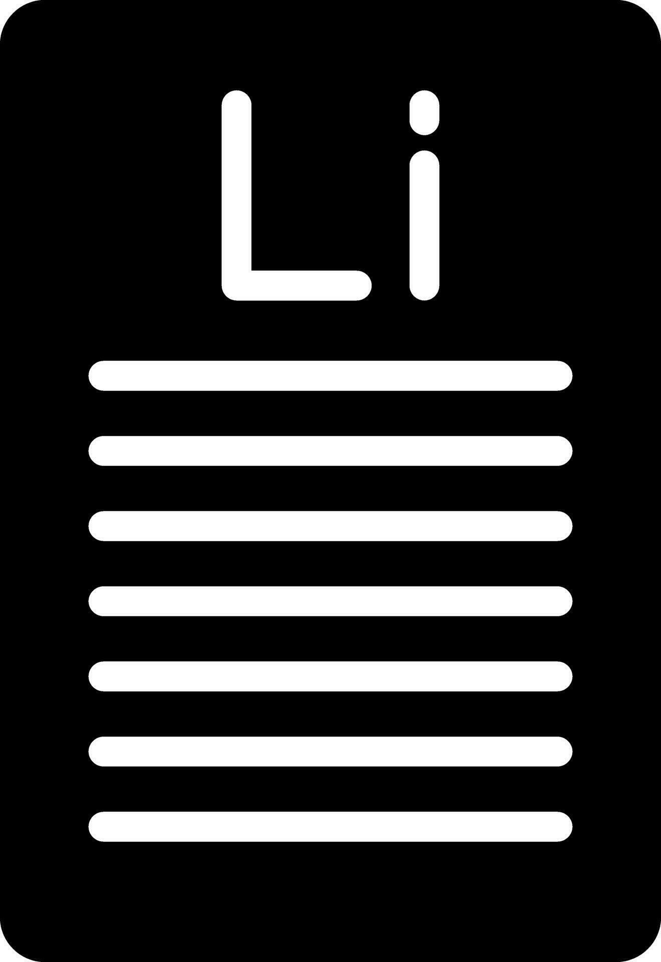 solid icon for lorem ipsum 24874533 Vector Art at Vecteezy