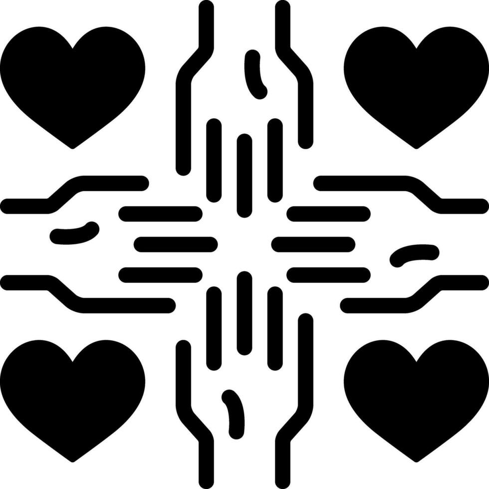 solid icon for voluntary vector