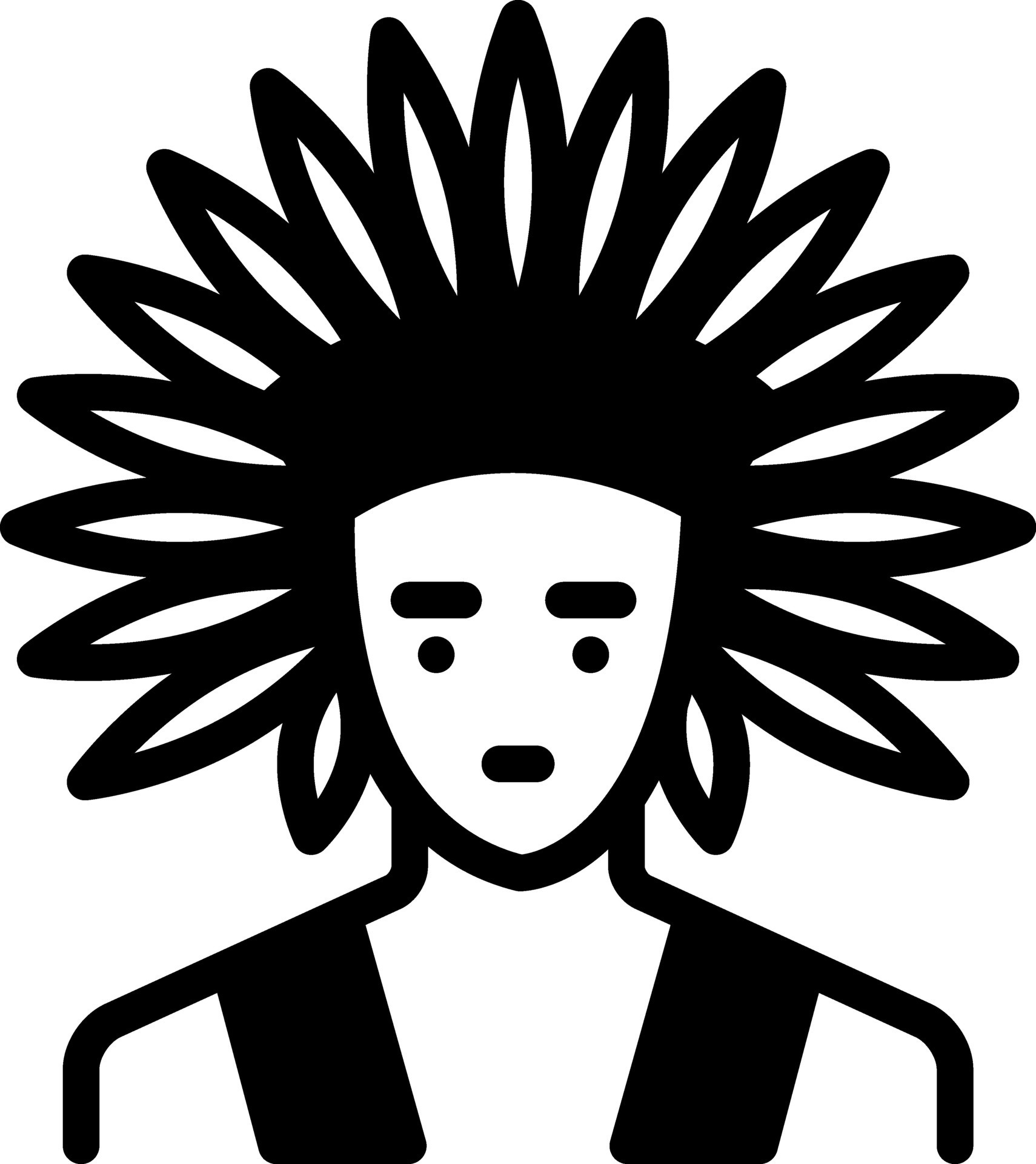 solid icon for cherokee 24874664 Vector Art at Vecteezy