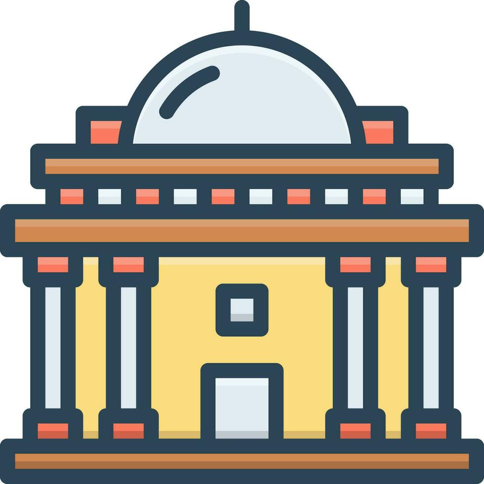 color icon for hc vector