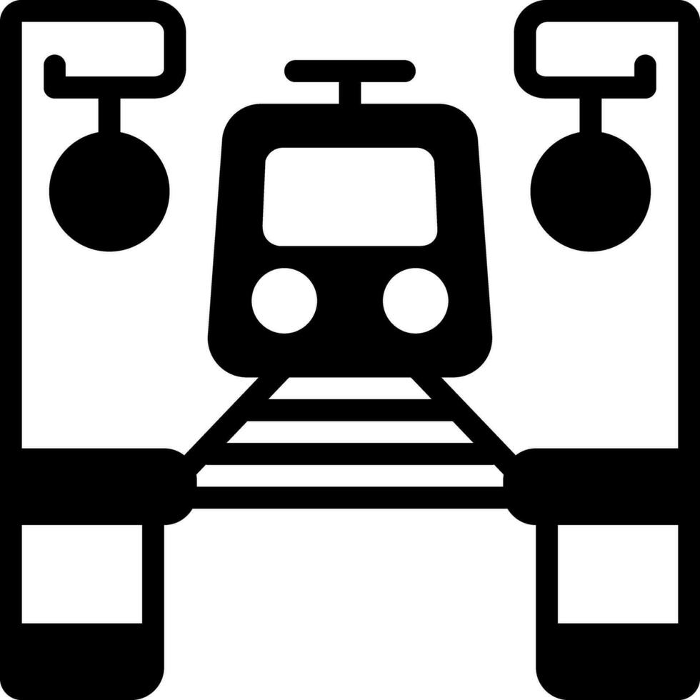 solid icon for platforms vector