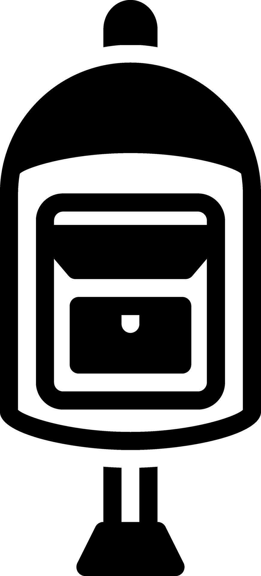 solid icon for mailbox 24874725 Vector Art at Vecteezy