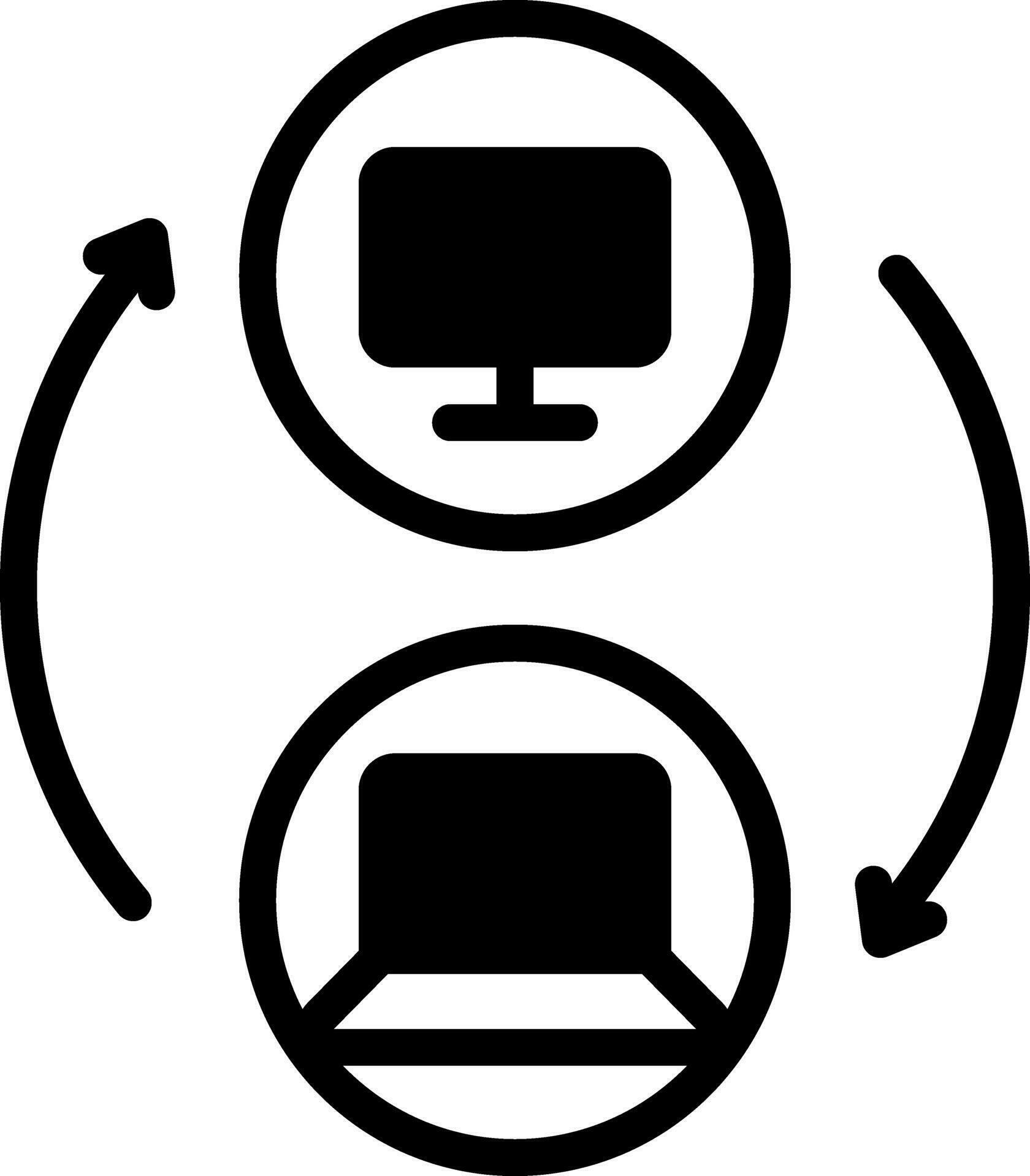 solid icon for switching 24874727 Vector Art at Vecteezy