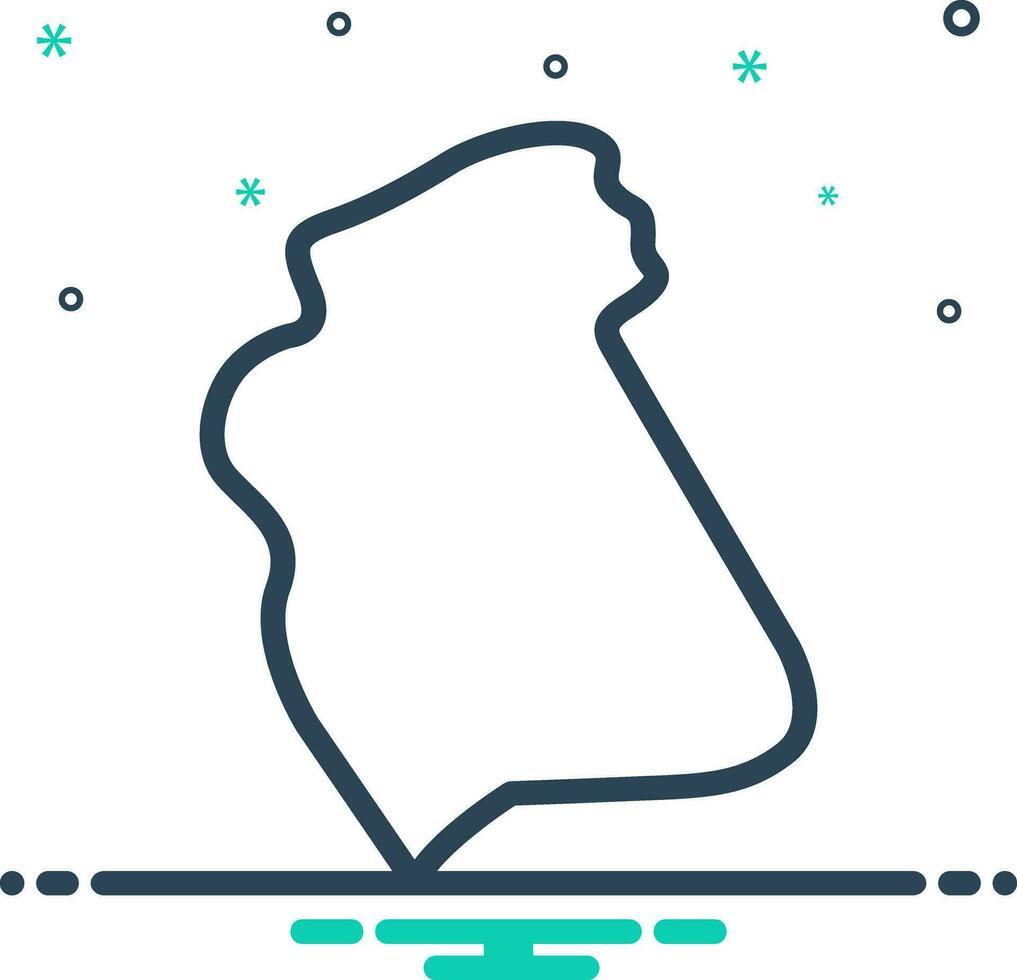 mix icon for una vector